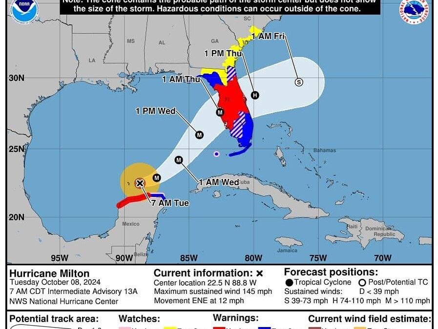 Be Prepared for Hurricane Milton: Rug Pickup & Emergency Flood Services Available 24/7